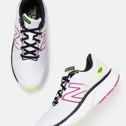 New Balance Women EVOZ Woven Design Round-Toe Running Shoes with Brand Logo Detail-picture-27