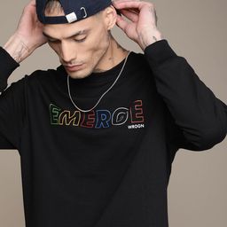 WROGN Printed Slim Fit Sweatshirt-image-82