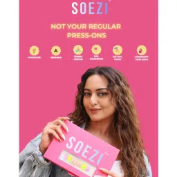 SOEZI She's On Neon Reusable Press On Nails - Application Kit image 4