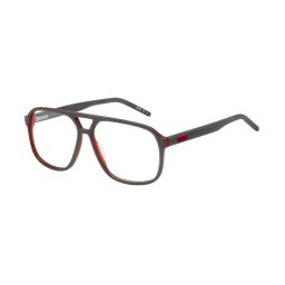 HUGO Grey Square Eye Frames for Men image 1