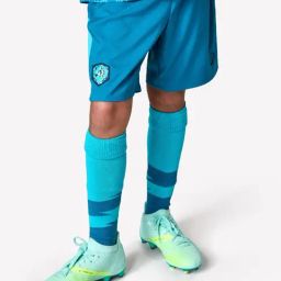 Kipsta By Decathlon Boys Blue Football Shorts-image-9