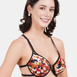 Amour Secret Abstract Bra Full Coverage Underwired Lightly Padded image 3