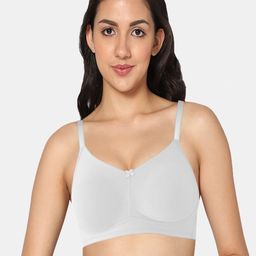 In Care Full Coverage All Day Comfort Non Padded Non-Wired Cotton T-shirt Bra-picture-2