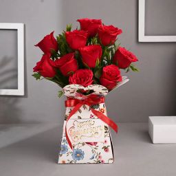 Eternal Love Red Anniversary Roses-22