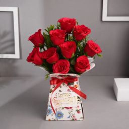 Eternal Love Red Anniversary Roses image 4