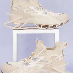 Atom Men's Spring Edge Alpha 2 Beige Running Shoes image 1