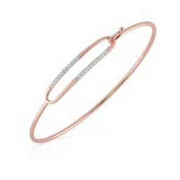 Malabar Gold and Diamonds 18k Rose Gold & Diamond Mine Bangle for Women-image-32