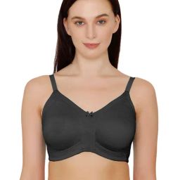 Zivame Black Non Wired Non Padded Full Coverage Bra-image-19