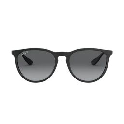 Ray-Ban 0RB4171 Light Grey Polarized Erika Round Sunglasses - 54 mm-12
