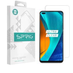 Sprig Tempered Glass Guard for Oppo Realme 6 Pro (Pack of 1)-picture-30
