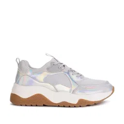 North Star by Bata Women's Cloud Grey Casual Sneakers-picture-12