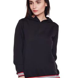 Belle Fille Black Full Sleeves Sweatshirt-image-9