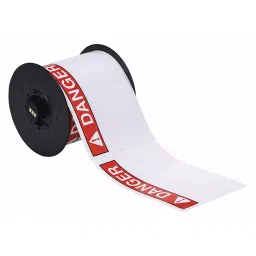 BRADY Gloss finish 0.004 inch Precut Label Roll 175 Labels, 6XHA0 (White)-image-95