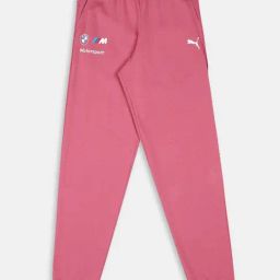 Puma Kids Pink Solid Joggers-image-12