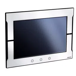 Omron NA5 Touch Screen HMI 24 bit TFT LCD Display 1280x800 Silver Frame, NA5-12W101S-V1-46