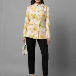 Allen Solly Multicolored Printed Blazer image 4