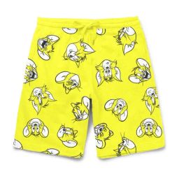 Bonkids Kids Yellow & White Cotton Printed Tom & Jerry Shorts-image-52