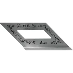 Shinwa Rules Stainless Steel Stop Type Ruler 172x62x40 mm, 68537551-image-2