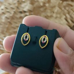 niva fashion Oval Studs Earrings-58