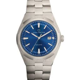 Carlington Exclusive 8877 Steel Blue Analog Watch for Men-188