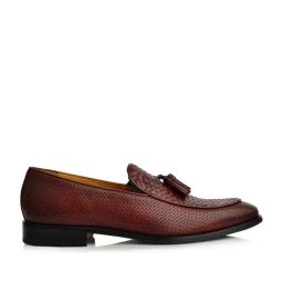 Language Shoes Men's Larry Wine Mocassins-image-17