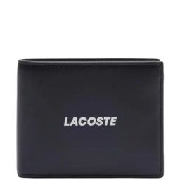 Lacoste Blue Small Fg Logo Leather Billfold-31