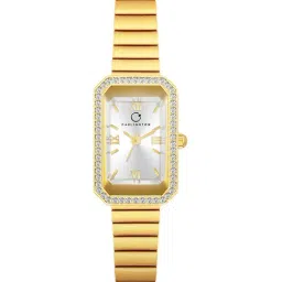 Carlington Iconic 2032 Golden Analog Watch for Women-image-6