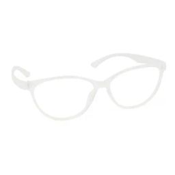 Opium Lightweight Stylish White Cat Eye Optical Frames for Women-image-68