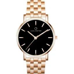 Carlington Iconic 2035 RoseBlack Analog Watch for Women-image-8
