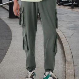 Bewakoof Grey Loose Fit Joggers-picture-40