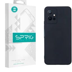 Sprig TPU Matte Back Cover for Vivo T1 5G (Black)-image-91