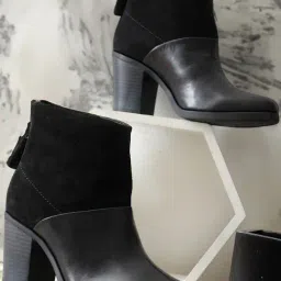 Nico Nerini Women's Black Casual Booties-picture-31