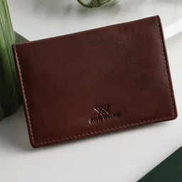 Aditi Wasan Men Leather Two Fold Wallet-24