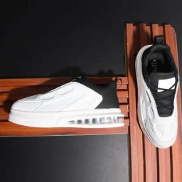 The White Pole Men's Black Casual Sneakers-image-35