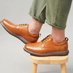 U.S. Polo Assn. Men's Tan Derby Shoes-picture-30