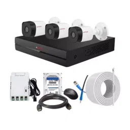 CP PLUS CCTV Combo Kit 2.4 MP Indoor & Outdoor with 4 Channel DVR, 3 Bullet Camera, 4 Channel SMPS, 70 m Copper Cable, 1TB HDD & Connectors-image-56