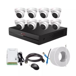 CP PLUS CCTV Combo Kit 2.4 MP Full HD Audio Indoor & Outdoor with 8 Channel DVR 8 Dome Camera, 8 Channel SMPS, 70 m Copper Cable & Connectors-image-59