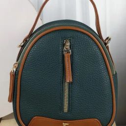 Mochi Green Solid Medium Sling Handbag-90