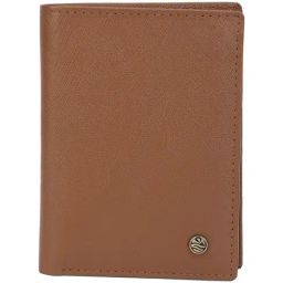 PERQUISITE Brown Casual Leather Bi-Fold Wallet for men-image-88