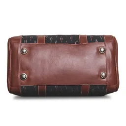 ZOUK Black Printed Medium Duffle Bag image 4