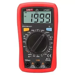 EASY ELECTRONICS Digital Multimeter (Red) UNI-T UT-33 D-23