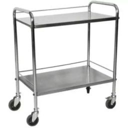 Abco Stainless Steel 304 Foldable Mayo Instrument Trolley with 120 Kg Load Capacity, ABCO-013-picture-18