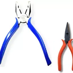 Sky Blue Sbe_Plier Combo_120 Stainless Steel Groove Plier 7.8 inch Set of 2 Pcs-1