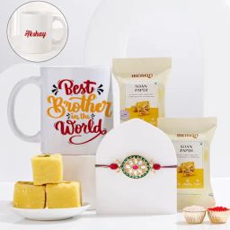 Personalized Regal Rakhi Delight Hamper-image-54