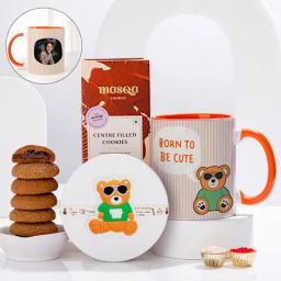 Beary Playful Personalized Rakhi Hamper-27