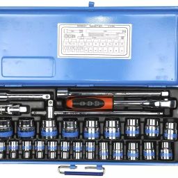 Taparia Beryllium Copper Square Drive Hex Socket Set 101 J-8