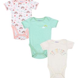 MiArcus Infant Kids Multicolored Pack of 3 Tiny Tog Knitted Romper-22