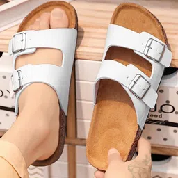 Ifah Women Party Open Toe Flats with Buckles-picture-39