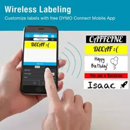 DYMO MobileLabeler Label Maker with Bluetooth Smartphone Connectivity image 4