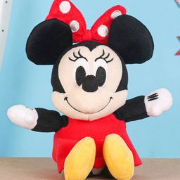 Disney Minnie Mouse Soft Toy Multicolor- Height 15.2 cm-image-118